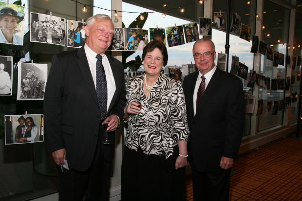Jim and Linda Movice, Ray Hermann